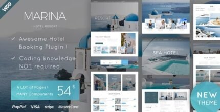 Marina 1.0.0 – Yacht Club and Rental Boat WordPress Theme