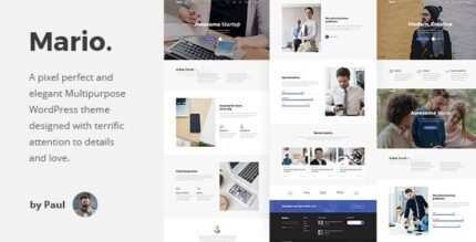 Mario. 1.1.0 – Creative Multipurpose WordPress Theme