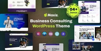 Maxiz 1.0.2 – Business Consulting WordPress Theme
