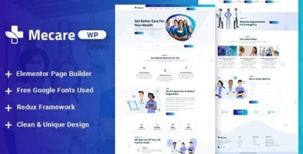 Mecare 1.7 – Hospital and Health WordPress Theme