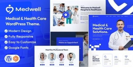 Medwell 1.0 – Medical & Health Care WordPress Theme