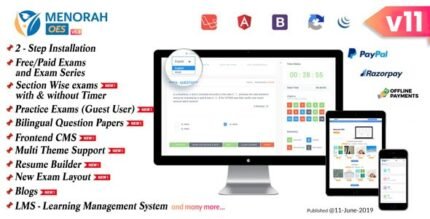 MenorahOES 11.0 – Online Learning and Examination System