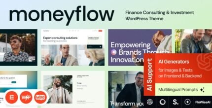 MoneyFlow 1.9.0 – Finance Consulting & Investment WordPress Theme
