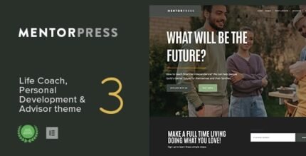 MentorPress 3.2 – Life Coach & Advisor WordPress theme