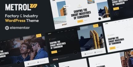 Metrol 1.2.0 – Industry WordPress Theme