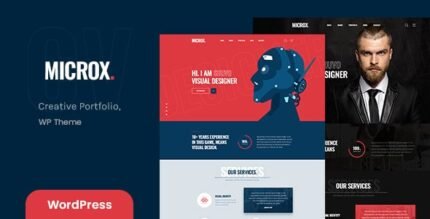 Microx 2.0.2 – Personal Portfolio WordPress Theme + RTL