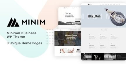 Minim 3.1 – Minimal WordPress Theme