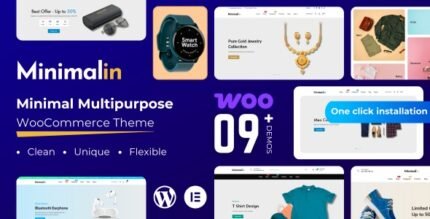 Minimalin 3.1 – Minimal Multipurpose WooCommerce WordPress Theme