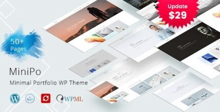 MiniPo 2.8 – Multipurpose Minimal Portfolio WordPress Theme