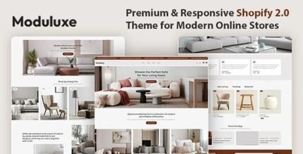 Moduluxe 1.1.4 – A Premium Shopify Theme for Furniture & Home Décor