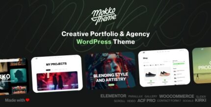 Mokko 1.2.4 – Creative Portfolio & Agency