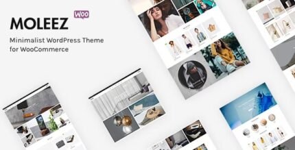 Moleez 2.4.6 – Minimalist WordPress Theme for WooCommerce