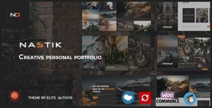 Nastik 5.4.6 – Creative Portfolio WordPress Theme