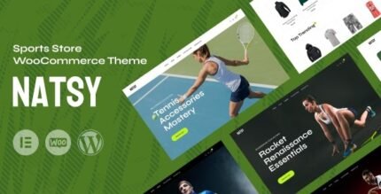 Natsy 1.0.7 – Sports Store WooCommerce Theme