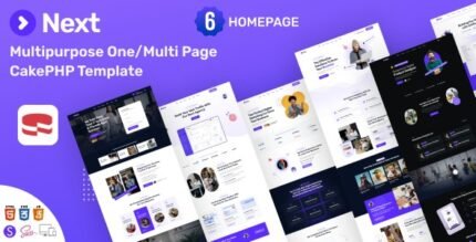 Next 1.0 – Multi-Purpose CakePHP Template