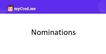 myCred Nominations 1.0.3