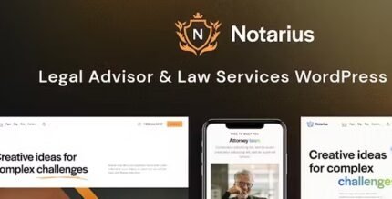 Notarius 1.15.0 – Legal Advisor & Law Services WordPress Theme