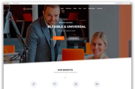 Oscend pluse 2.3.7 – WordPress Theme
