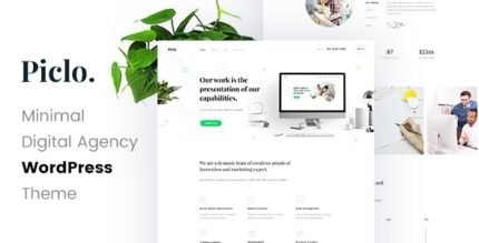 Piclo 1.9 – Digital Agency WordPress Theme