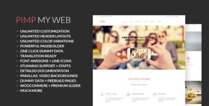 PIMP 1.7 – Creative MultiPurpose Theme
