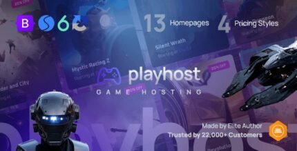 Playhost 1.0.3 – Game Hosting Server WordPress Theme
