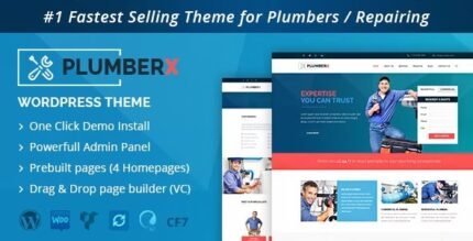 Plumber 10.4 – Construction and Repairing WordPress Theme