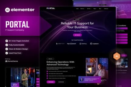 Portal 20250426 – IT Company Elementor Template Kit