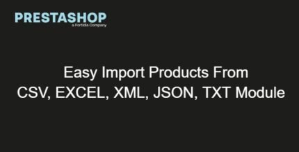 Easy Import Products From CSV, EXCEL, XML, JSON, TXT Module 7.7.4