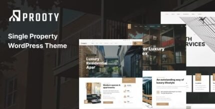 Prooty 1.1.6 – Single Property WordPress Theme