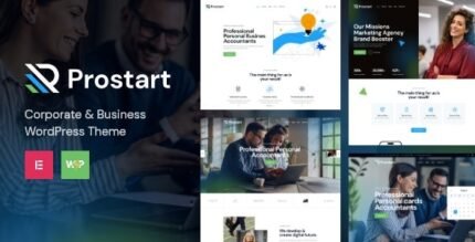 ProStart 2.0 – Startup & Business WordPress Theme