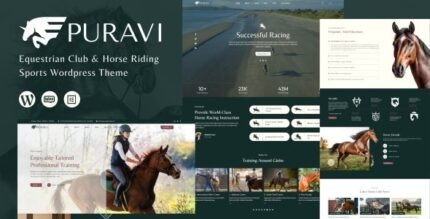 Puravi 1.0.9 – Equestrian Club & Horse Riding Sports Theme
