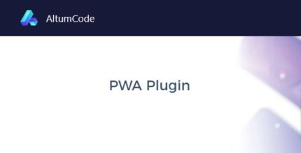 PWA Plugin 5.0.0 – AltumCode