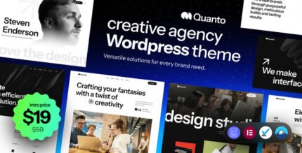 Quanto 1.0.1 – Creative Agency WordPress Theme