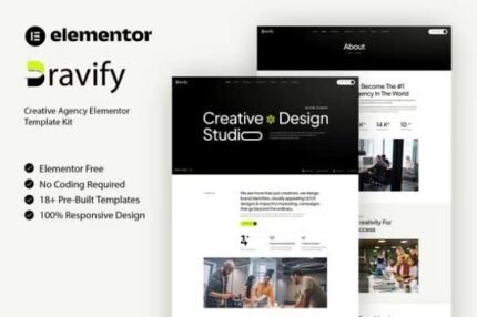 Bravify – Creative Agency Elementor Template Kits