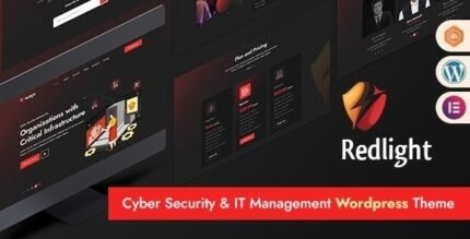 Redlight Cyber Security & IT Management WordPress Theme 1.2