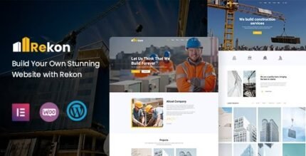 Rekon 1.0.35 – Construction WordPress Theme