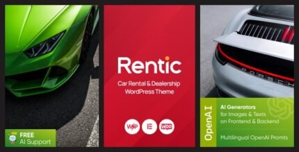 Rentic 1.6.0 – Car Rental & Dealership WordPress Theme