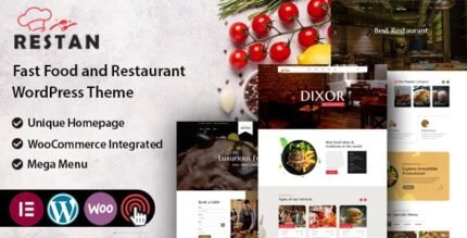 Restan 1.1 – Restaurant WordPress Theme