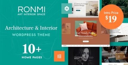 Ronmi 1.2.12 – Architecture and Interior Design WordPress Theme