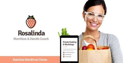 Rosalinda 1.2.4 – Health Coach & Vegetarian Lifestyle Blog WordPress Theme