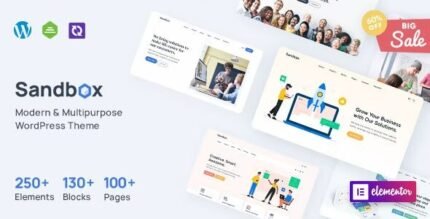 Sandbox 1.1.21 – Modern & Multipurpose WordPress Theme