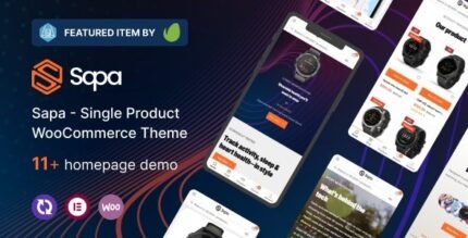 Sapa 1.1.28 – Product Landing Page WooCommerce Theme