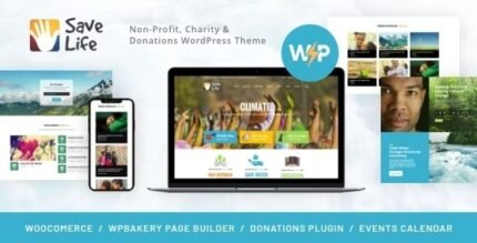 Save Life 1.2.13 – Non-Profit, Charity & Donations WordPress Theme