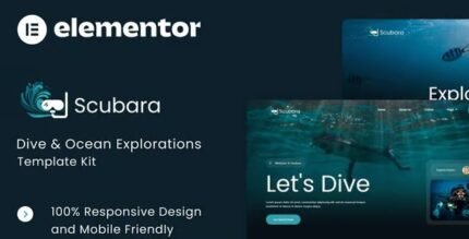 Scubara 1.0 – Dive & Ocean Explorations Elementor Template Kit
