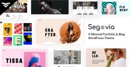 Segovia 1.6.4 – A Minimal Portfolio And Blog WordPress Theme