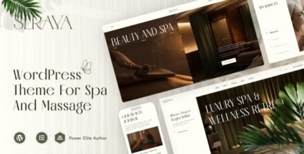 Serava 1.0.0 – Spa & Massage Salon Beauty Theme