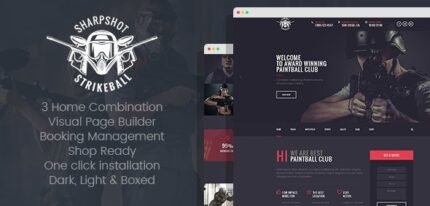 SharpShot 1.0 – Responsive WordPress Theme