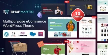 Shopmartio 1.0.5 – All-in-one eCommerce Store WordPress Theme