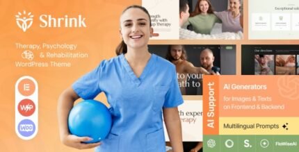Shrink 1.0.0 – Therapy, Psychology & Rehabilitation WordPress Theme