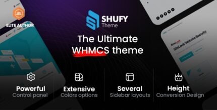ShufyTheme 1.2.6 – The Ultimate WHMCS Theme